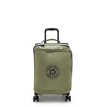 Kipling Spontaneous Small Rolling Suitcases Strong Moss | AU 1751GS